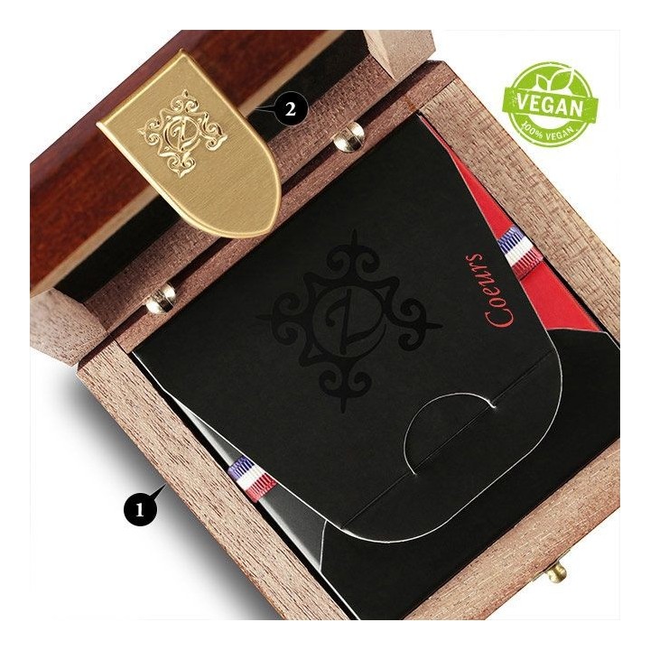 Opale Or 2 Coeurs Véganes